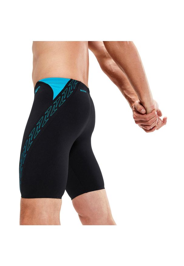 Spodenki kąpielówki męskie Speedo Hyper Boom. Kolor: biały, wielokolorowy, niebieski, czarny. Materiał: poliester