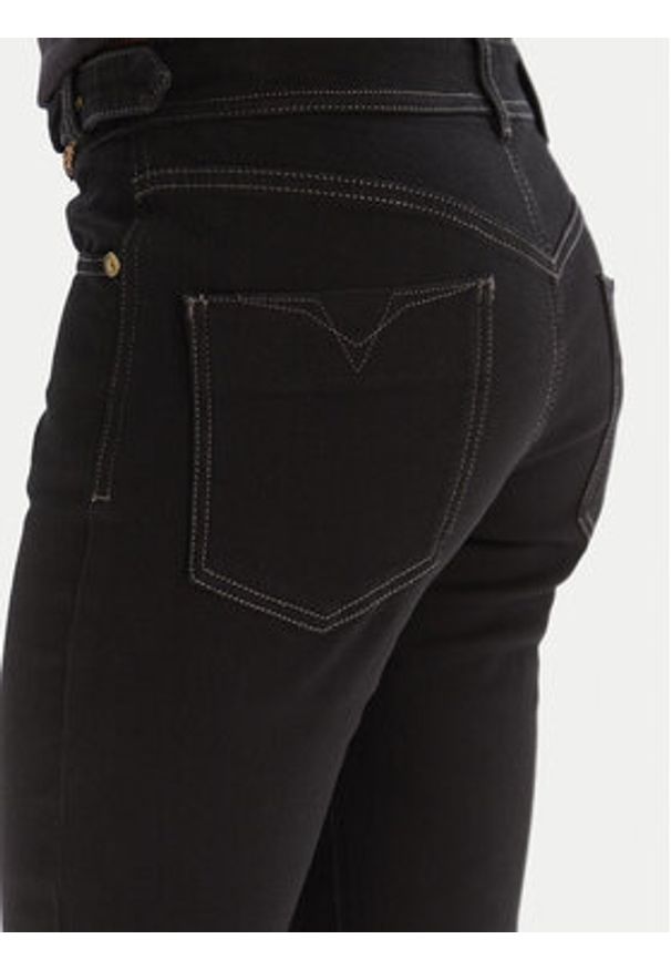 Versace Jeans Couture Jeansy 79HAB503 DW040 Czarny Flare Fit. Kolor: czarny