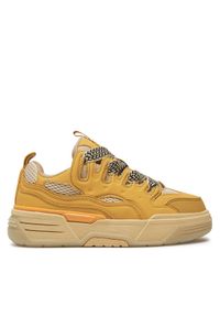 Bronx Sneakersy 66545-BM 3789 Żółty. Kolor: żółty. Materiał: materiał