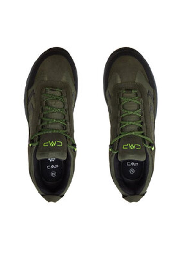 CMP Trekkingi Melnick Low Trekking Shoes WP 3Q19657 Zielony. Kolor: zielony. Materiał: skóra. Sport: turystyka piesza