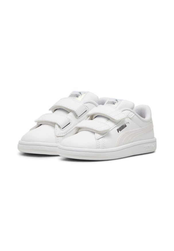 Puma - Sneakersy dla małych dzieci Carina 3.0 Holo 2.0 PUMA. Kolor: różowy, biały, wielokolorowy. Sport: bieganie