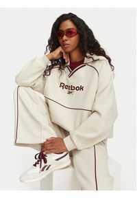 Reebok Bluza Angelica RK25685CCW Kremowy Oversize. Kolor: kremowy. Materiał: syntetyk #2