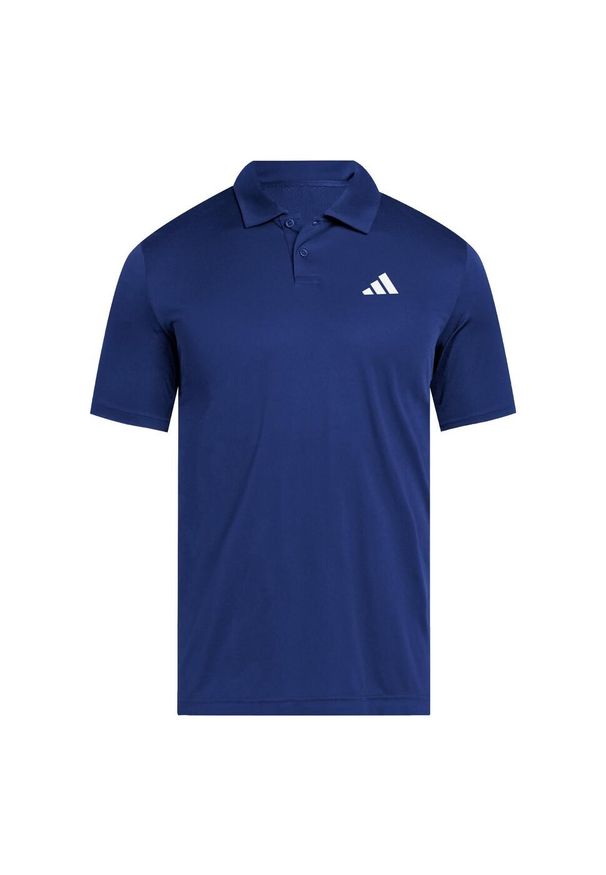 Adidas - Koszulka Club Tennis Polo. Typ kołnierza: polo. Kolor: niebieski. Materiał: dzianina