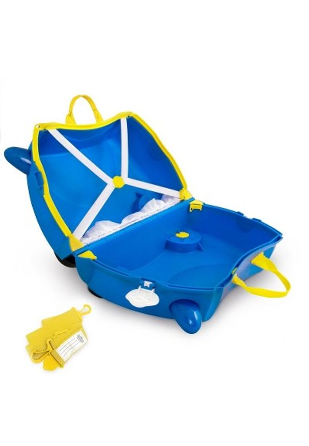 Trunki Radiowóz Percy. Materiał: guma. Styl: młodzieżowy, wakacyjny