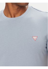 Guess T-Shirt M2YI36 I3Z14 Niebieski Slim Fit. Kolor: niebieski. Materiał: bawełna #3