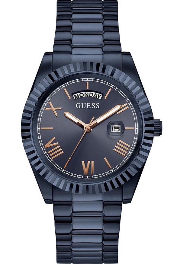 Zegarek Guess ZEGAREK MĘSKI Navy Day/Date GW0265G9 (zu001d) + BOX