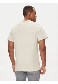 Tommy Jeans T-Shirt Classic DM0DM09598 Beżowy Regular Fit. Kolor: beżowy. Materiał: bawełna #3