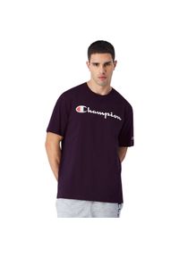 Koszulka męska Champion SS Tee. Kolor: fioletowy