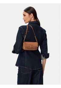 MICHAEL Michael Kors Torebka Nolita 32T6AY5C5Y Brązowy. Kolor: brązowy. Materiał: skórzane #1