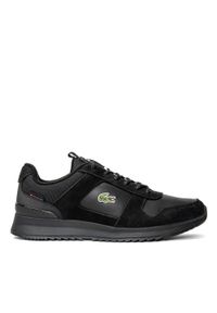 Sneakersy męskie czarne Lacoste Joggeur 2.0. Kolor: czarny. Materiał: dzianina. Sezon: lato. Sport: bieganie #2