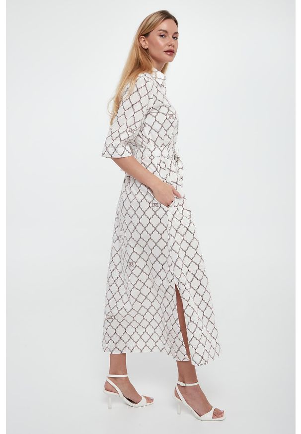 Max Mara Beachwear - Sukienka midi Daniel MAX MARA BEACHWEAR. Długość: midi