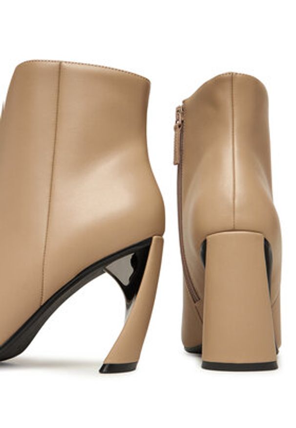 United Nude Botki Zuma Bootie Hi 1095293216 Beżowy. Kolor: beżowy. Materiał: skóra