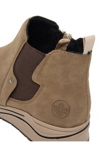 Rieker Botki CEO-N9561-64 Beżowy. Kolor: beżowy. Materiał: syntetyk, materiał #2
