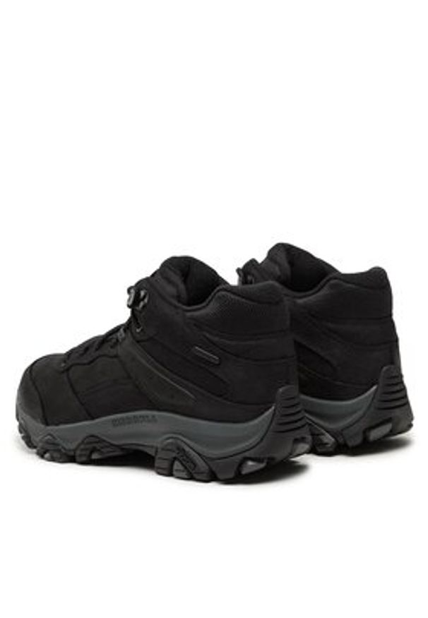 Merrell Trekkingi Moab Adventure 3 Wp J003823 Czarny. Kolor: czarny. Materiał: skóra. Sport: turystyka piesza