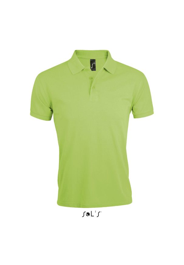 SOL'S - Polo Sol's Prime. Typ kołnierza: polo. Kolor: zielony. Materiał: bawełna, poliester