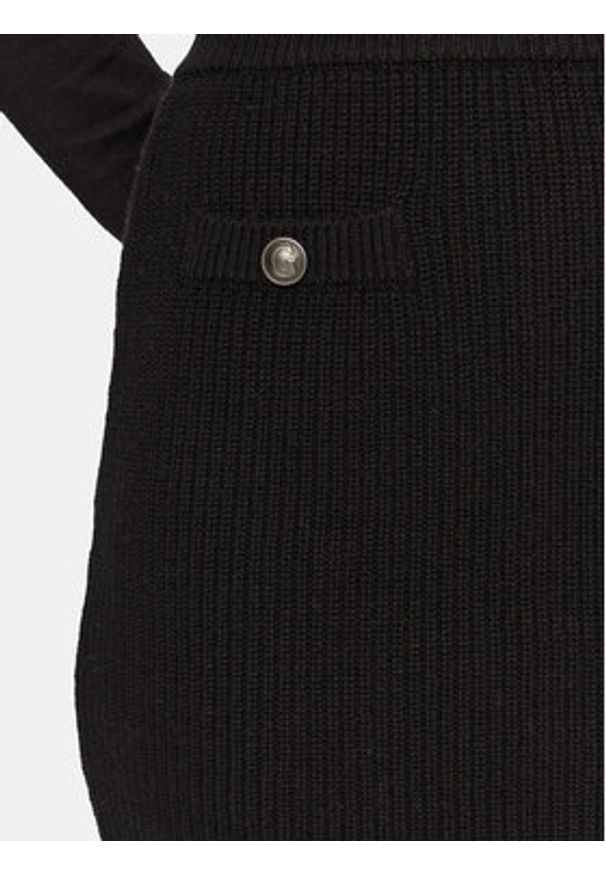Guess Spódnica mini W4BD64 Z2WX0 Czarny Slim Fit. Kolor: czarny. Materiał: syntetyk