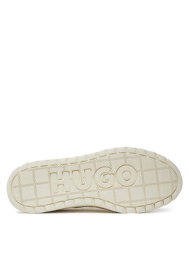 Hugo - HUGO Sneakersy Lyssa 50548151 Biały. Kolor: biały. Materiał: skóra
