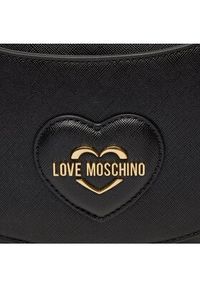 Love Moschino - LOVE MOSCHINO Torebka JC4262PP0IKL0000 Czarny. Kolor: czarny. Materiał: skórzane