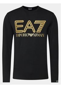 EA7 Emporio Armani Longsleeve 3DPT38 PJMUZ 0208 Czarny Regular Fit. Kolor: czarny. Materiał: bawełna. Długość rękawa: długi rękaw #6