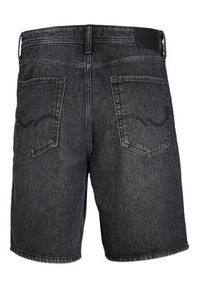Jack & Jones - Jack&Jones Szorty jeansowe Tony 12239240 Czarny Baggy Fit. Kolor: czarny. Materiał: jeans, bawełna #6