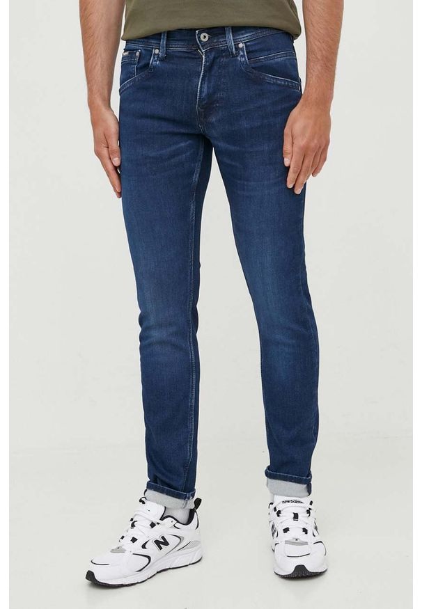 Niebieskie jeansy regular Pepe Jeans
