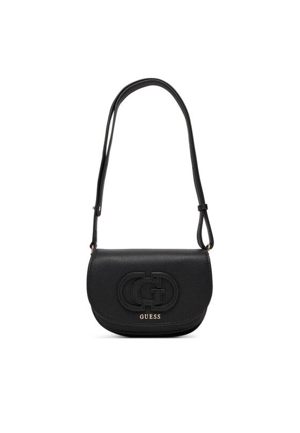 Guess Torebka Calebra Mini HWBG95 36780 Czarny. Kolor: czarny. Materiał: skórzane