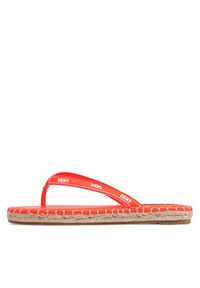 DKNY Espadryle Tabatha K1240129 Pomarańczowy. Kolor: pomarańczowy. Materiał: skóra