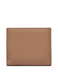 VALENTINO - Valentino Mały Portfel Damski Brixton VPS7LX215 Beżowy. Kolor: beżowy. Materiał: skóra
