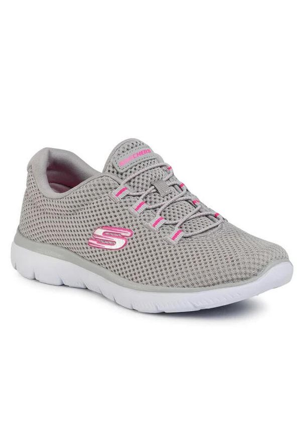 skechers - Buty na co dzień damskie SKECHERS SUMMITS siateczka wsuwane. Okazja: na co dzień. Zapięcie: bez zapięcia. Kolor: wielokolorowy. Model: Skechers Sport. Sport: turystyka piesza