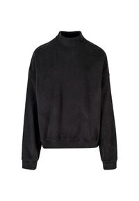 Polar z okrągłym dekoltem Urban Classics Oversize. Kolor: czarny. Materiał: polar #1