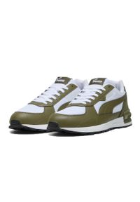 Buty Sportowe Męskie Puma Graviton Sl Remix. Zapięcie: sznurówki. Kolor: biały. Materiał: materiał. Szerokość cholewki: normalna. Sport: turystyka piesza