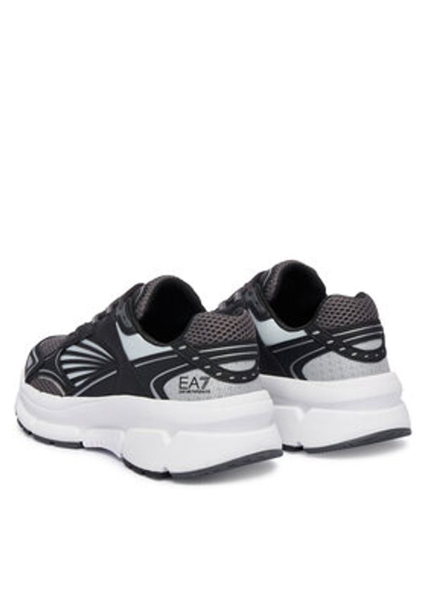 EA7 Emporio Armani Sneakersy X8X236 XK424 MZ197 Czarny. Kolor: czarny. Materiał: materiał