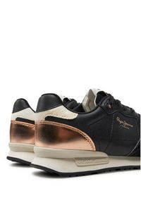 Pepe Jeans Sneakersy PLS40026 Czarny. Kolor: czarny. Materiał: skóra #6