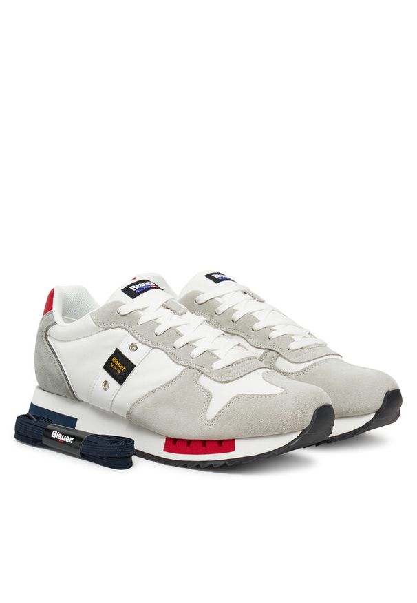 Sneakersy Blauer. Kolor: biały