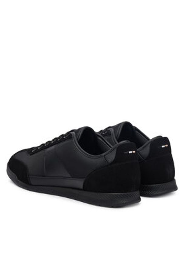 BOSS Sneakersy Nitan 50557886 Czarny. Kolor: czarny. Materiał: materiał