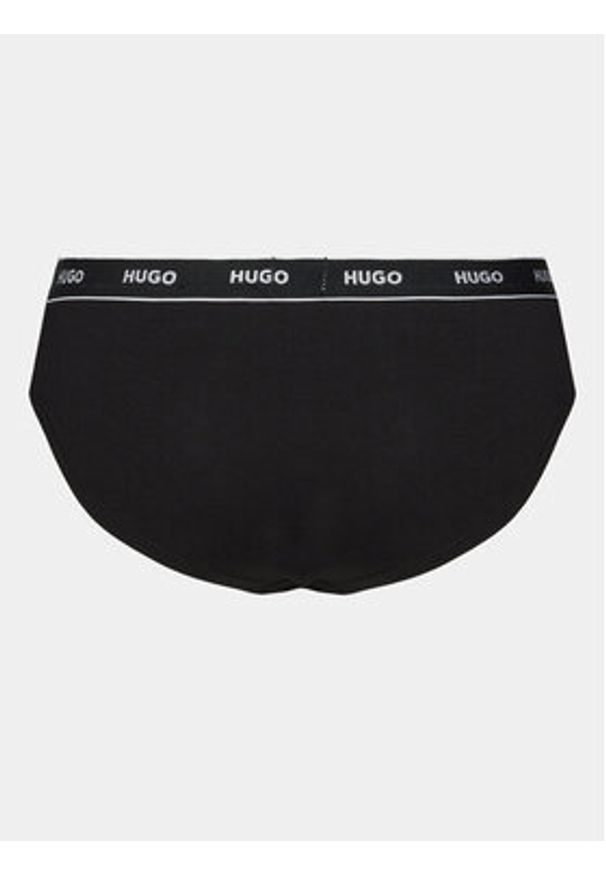 Hugo Figi klasyczne Brief Stripe 50510624 Czarny. Kolor: czarny. Materiał: bawełna