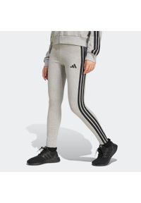 Adidas - Legginsy fitness damskie ADIDAS. Materiał: włókno, materiał, bawełna. Sport: fitness