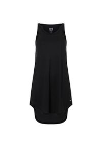 Sukienka bez rękawów damska SUPER.NATURAL Relax Dress. Kolor: czarny. Długość rękawa: bez rękawów
