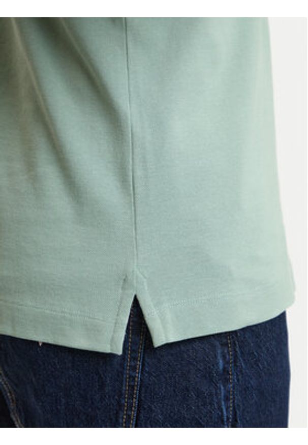 Guess Jeans Polo M4BP29 KCJV1 Zielony Regular Fit. Typ kołnierza: polo. Kolor: zielony. Materiał: bawełna