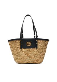 Pinko - PINKO Torebka Love Summer Basket PE 25 PLTT 103324 A1RL Beżowy. Kolor: beżowy
