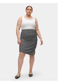Vero Moda Curve Spódnica ołówkowa Bena 10301999 Czarny Regular Fit. Kolor: czarny. Materiał: syntetyk #5
