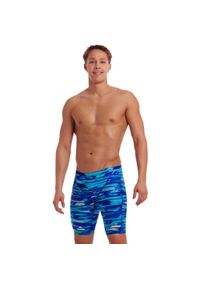 FUNKY TRUNKS - Spodenki do pływania Jammery Funky Trunks Pace Racer. Kolor: niebieski