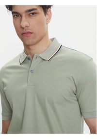 BOSS Polo Penrose 38 50469360 Zielony Slim Fit. Typ kołnierza: polo. Kolor: zielony. Materiał: bawełna #5