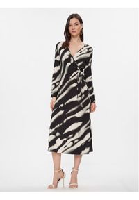 Weekend Max Mara Sukienka codzienna Staffa 2415621061 Czarny Regular Fit. Okazja: na co dzień. Kolor: czarny. Materiał: wiskoza. Typ sukienki: proste. Styl: casual