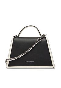 Karl Lagerfeld - KARL LAGERFELD Torebka A1W30224 Czarny. Kolor: czarny. Materiał: skórzane #5