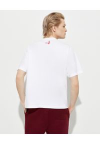 Kenzo - KENZO - Biała koszulka z nadrukiem - EDYCJA LIMITOWANA. Kolor: biały. Materiał: jeans, bawełna. Wzór: nadruk. Styl: klasyczny #6