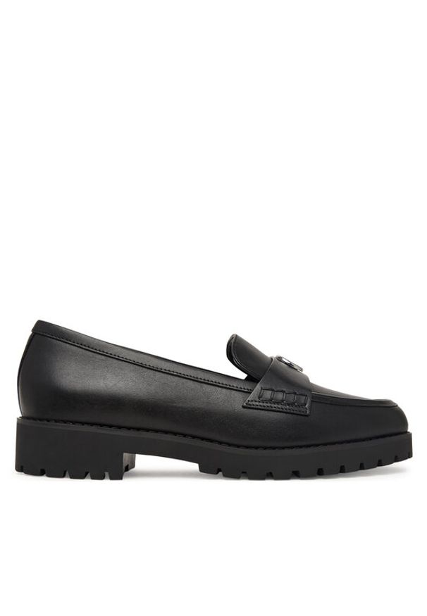 MICHAEL Michael Kors Loafersy Jaelyn Lug 40T6JLFP1L Czarny. Kolor: czarny. Materiał: skóra