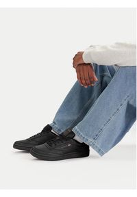 Reebok Sneakersy EO-CLUB C 85 100000153 Czarny. Kolor: czarny. Materiał: skóra, syntetyk. Model: Reebok Club #6