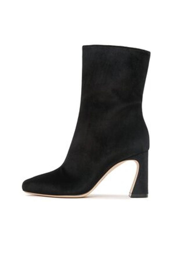Alberta Ferretti Botki 22252A6102 8201 Czarny. Kolor: czarny. Materiał: materiał