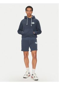 Tommy Jeans Szorty sportowe Varsity DM0DM20936 Granatowy Regular Fit. Kolor: niebieski. Materiał: bawełna. Styl: sportowy #5